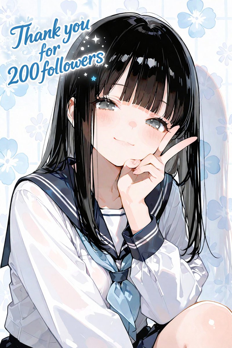 tski_2602's tweet image. 気付けば200名もの方にフォロー頂いておりました✨️

マイペース更新なわたしですが、いいねやリポスト、コメントなどとても励みになっております‼️

いつもありがとうございます🙇

これからもきっと変わらずマイペース更新ですが、よろしくお願いします✨️

#AIart #AIイラスト