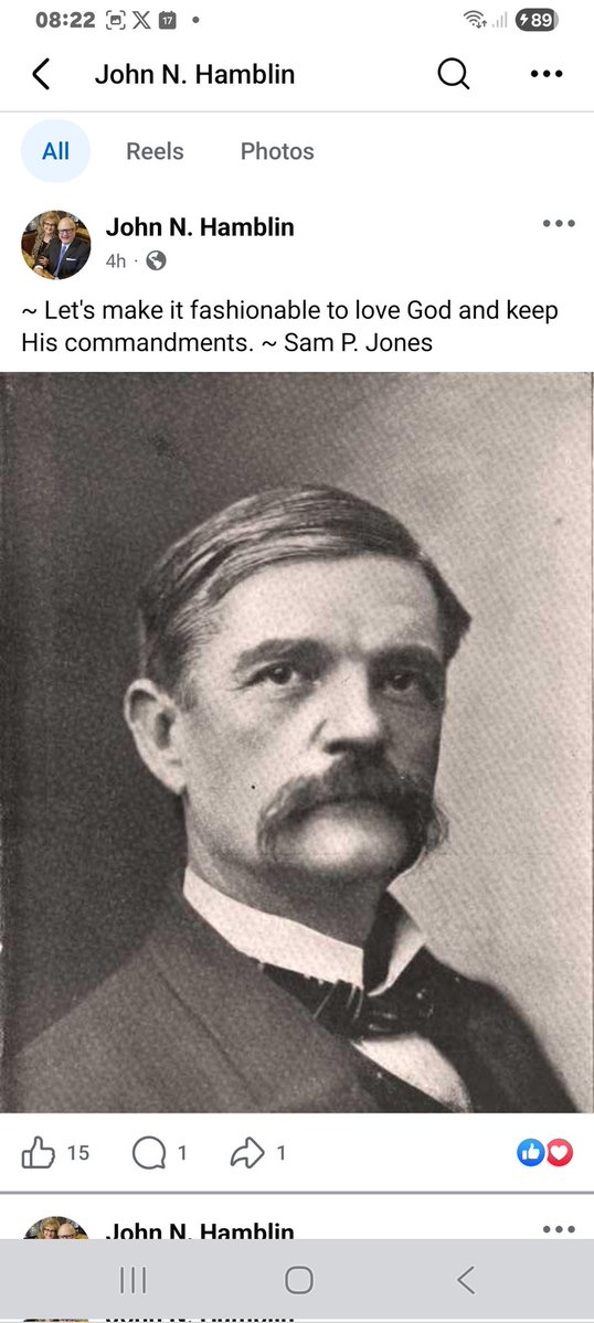 weecalvin1509's tweet image. Sam Jones rejected the penal atonement of Jesus Christ. BH Carroll certainly didn't think much of him. Hamblin calls him a "giant for God" and #oldpaths 👀 

#truthsforthesetimes
#fridayfundalmental