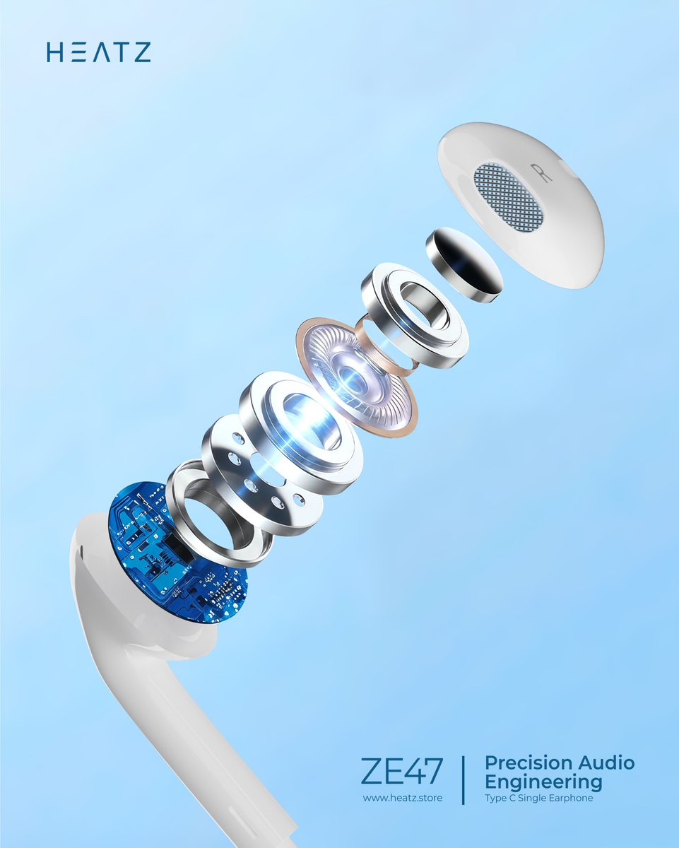 HeatzStore's tweet image. Built layer by layer for pure clarity, Heatz ZE47 delivers precision audio that keeps every beat, call, and moment crystal sharp.

#Heatz #Earphone #Activewear #TypeCEarphone #Gadgets