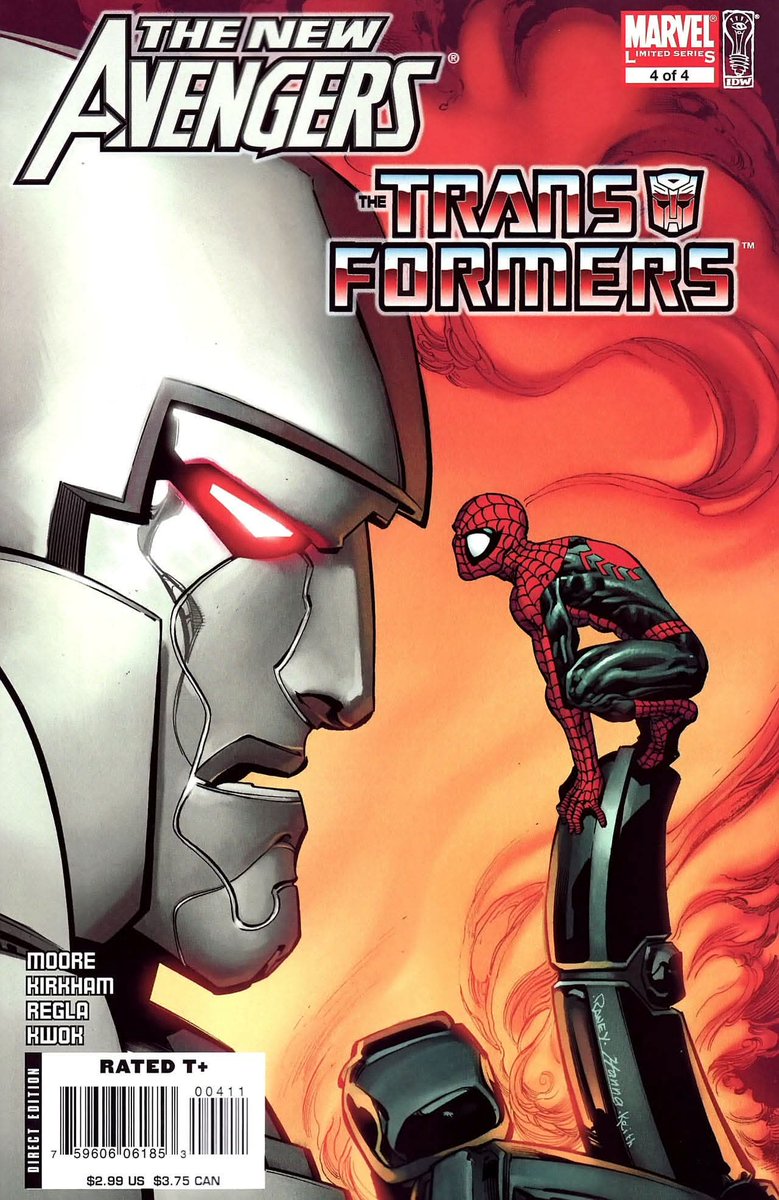 comicbookaddt's tweet image. #comicbooks The New Avengers/Transformers #4 #Idw #marvel #Avengers #Transformers