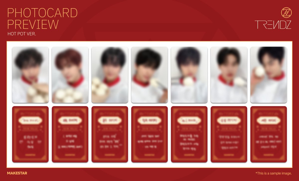 트렌드지 #TRENDZ VIDEO CALL EVENT ♥️ ‼️PHOTOCARD PREVIEW