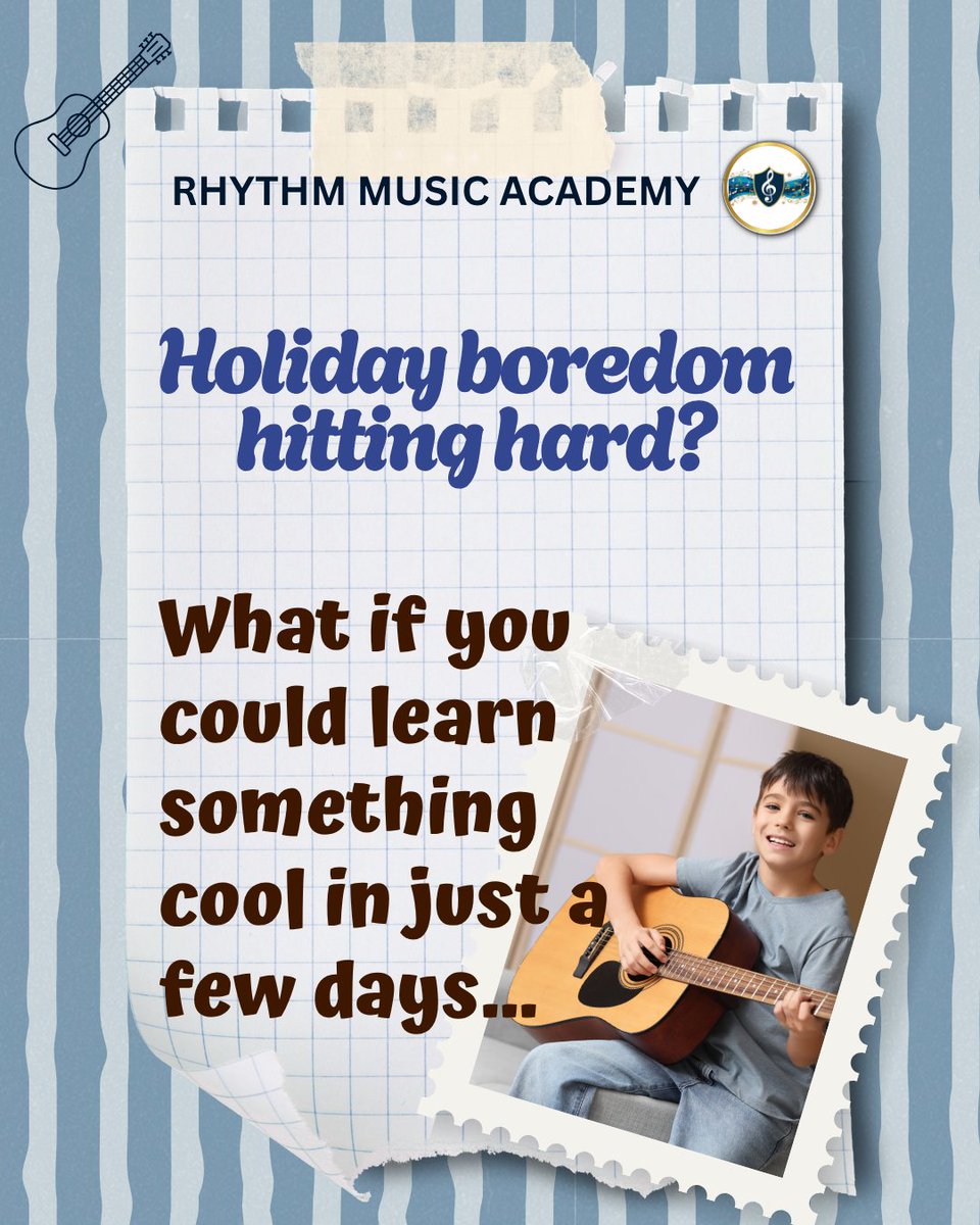 Rhythm753565's tweet image. Bored at home?
Become a musician instead 🎸🔥
Learn. Play. Perform.

👉 DM “START” now!

#learnmusic #guitarreels #musicacademy #holidayvibes #newskill #creativekids