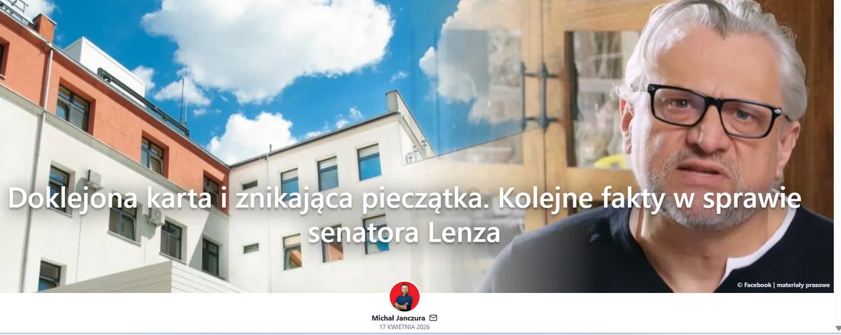 ‼️Afera Lenza cd! 

Ta rozmowa mnie rozwaliła na kawałki. 

Dzwoni do mnie ratownik medyczny z Aleksandrowa i pyta:
Co mamy powiedzieć matce dziecka, któremu coś się dzieje poważnego, a my zamiast do najbliższego szpitala musimy je wieźć do Torunia albo Włocławka? U nas nie ma