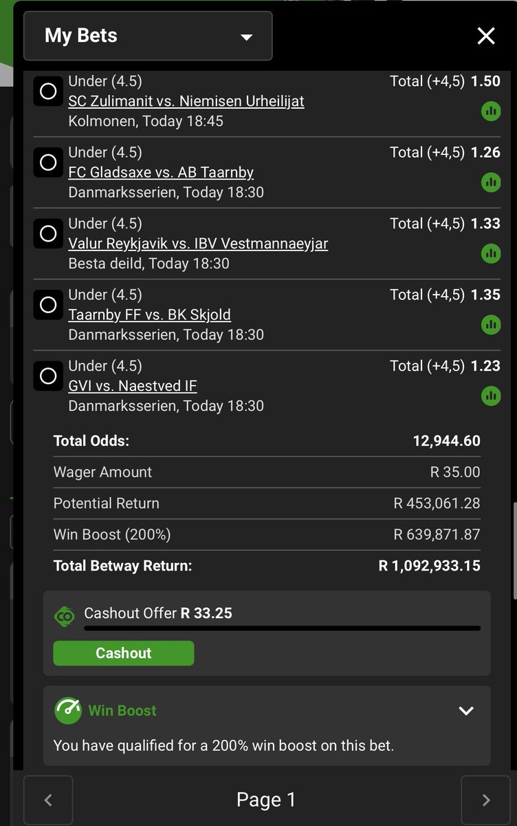MkhLungelo's tweet photo. Friday special this market cooks🔥🚀 

Under 4.5 goals🫡

Booking code: BW4EB112C3✅

Link: https://t.co/ifDWCPwg47 https://t.co/N2URFjb9ll