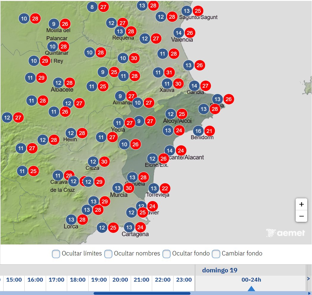 AEMET Comunitat Valenciana tweet media