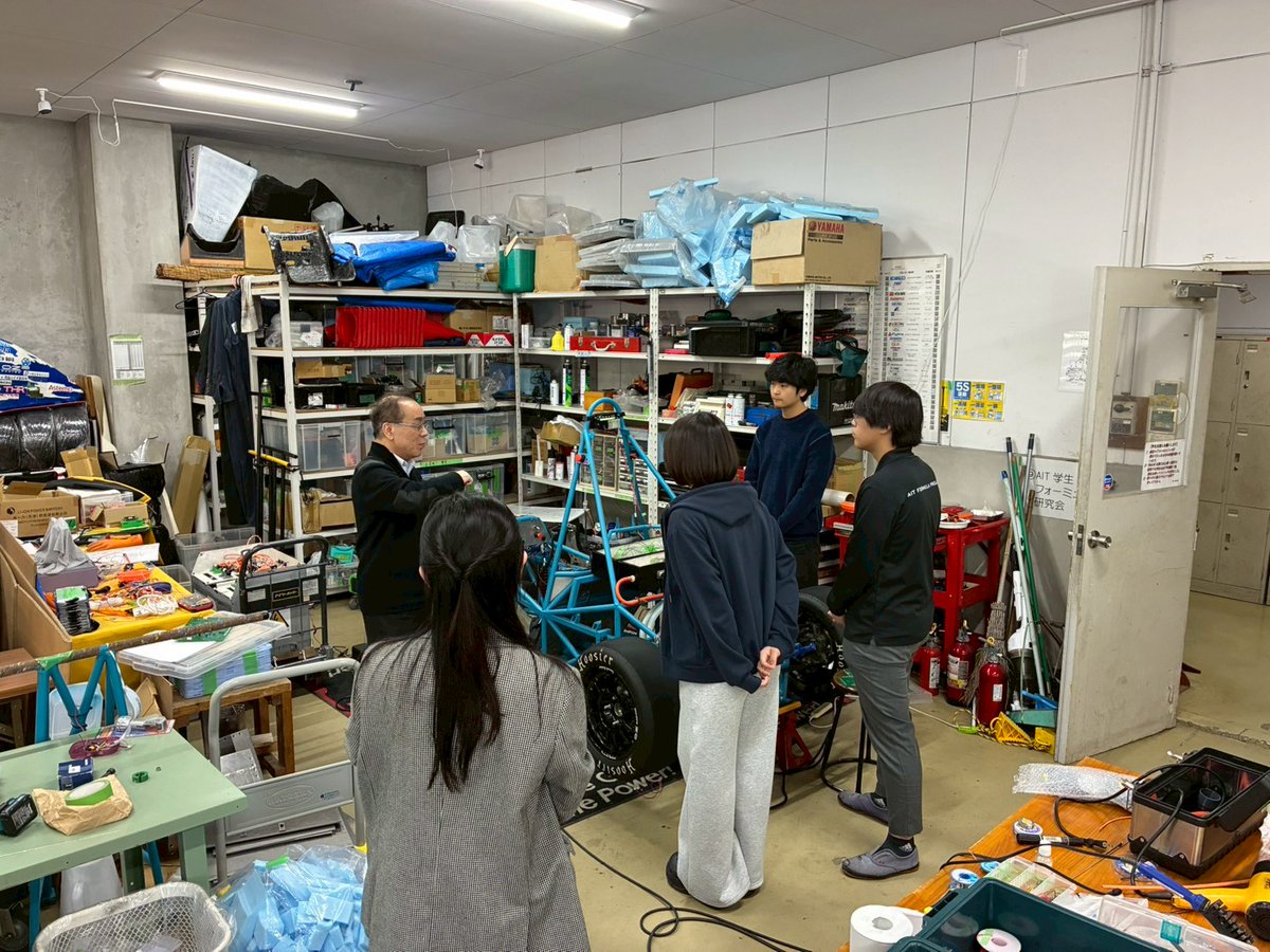 愛知工業大学 学生フォーミュラ研究会 tweet media