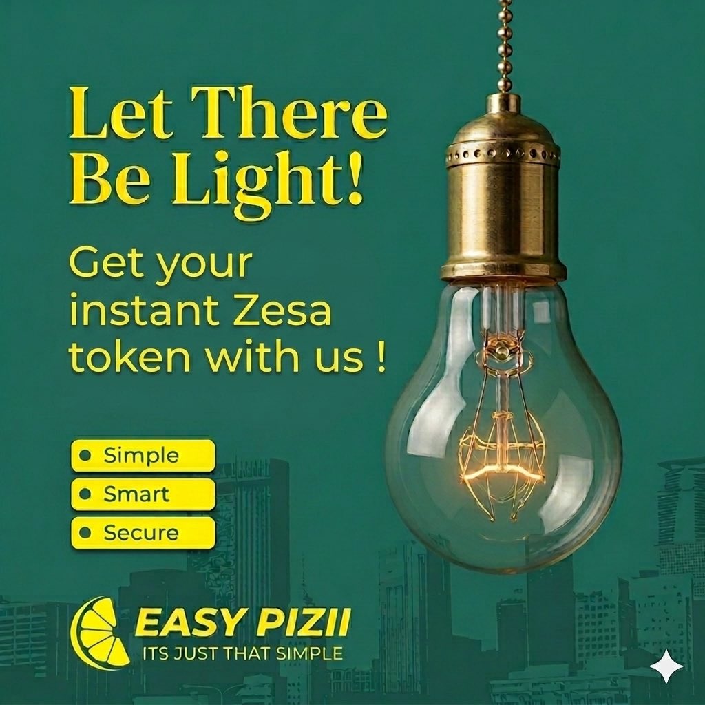 easypiziizw's tweet image. Get your instant Zesa token with EasyPizii. It’s just that simple ! 
#simple 
#smart 
#secure