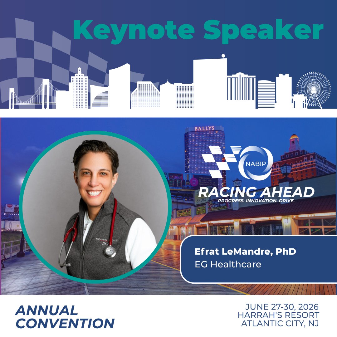 nabipsocial's tweet image. 🎤 Dr. E is taking the stage at #NABIPAC2026

Join Efrat LeMandre, PhD, for a powerful keynote on medical disruption, trust, and the #PatientExperience.

📍 Atlantic City
📅 June 27–30, 2026

👉 Register now! nabip.org/events/annual-…

#Healthcare #HealthPolicy #Innovation