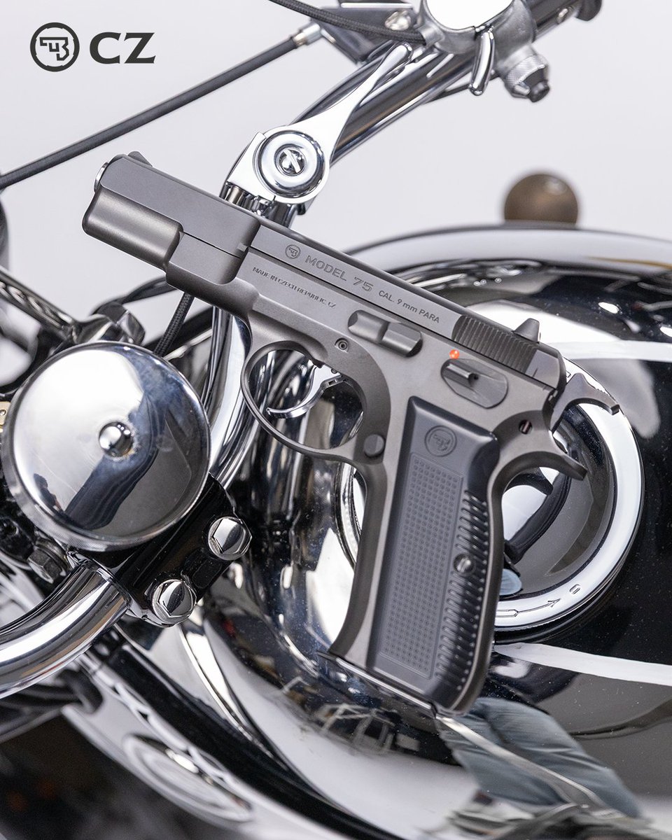 CZ_Firearms's tweet photo. Becoming a legend means being one of a kind.
From the start, the CZ 75 changed the world of handguns with its ergonomics, soft recoil, and iconic SA/DA trigger 🎯
Now it returns exactly as it was born in the 1970s 🕰️ Designed by Frantisek Koucky.
https://t.co/itQMQQ0GvA https://t.co/Idu1BWUaxH