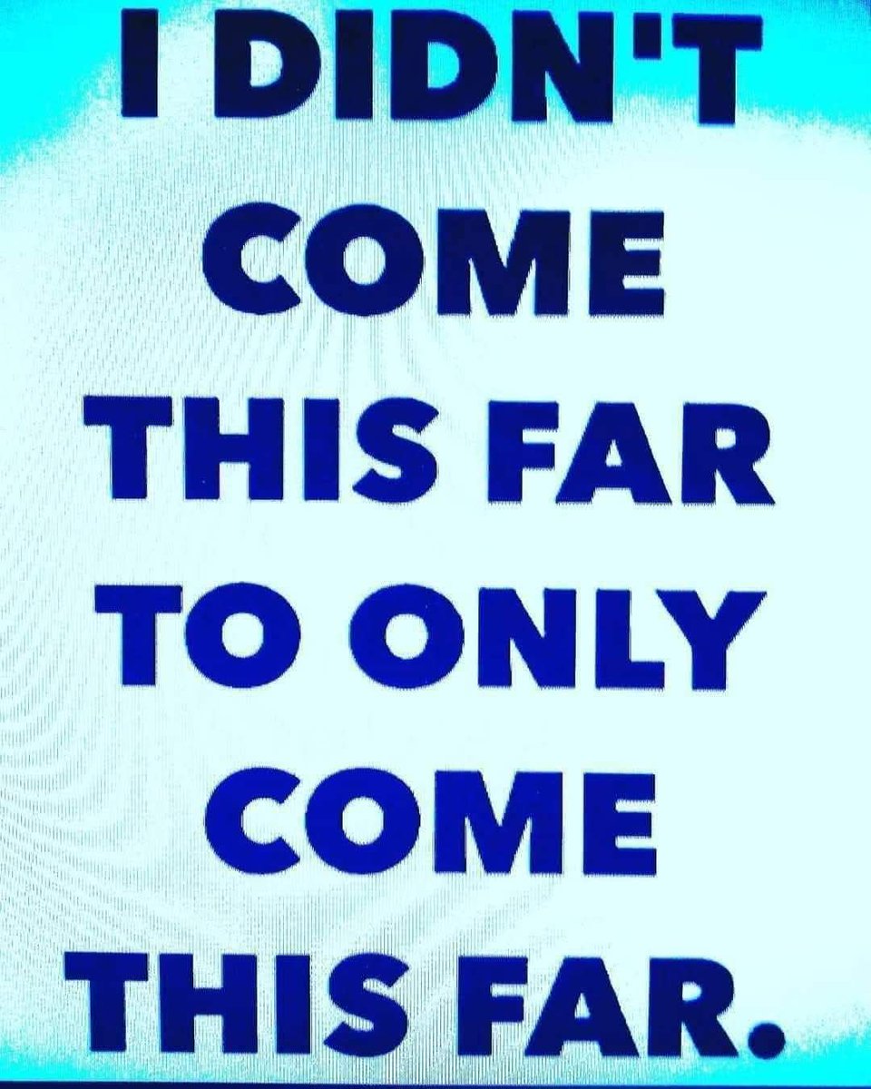 I HAVE MADE IT THIS FAR WITH GOD'S HELP!

Sometimes we discourage ourselves by looking at how far we have to go instead of encouraging ourselves by looking at how far we have come!