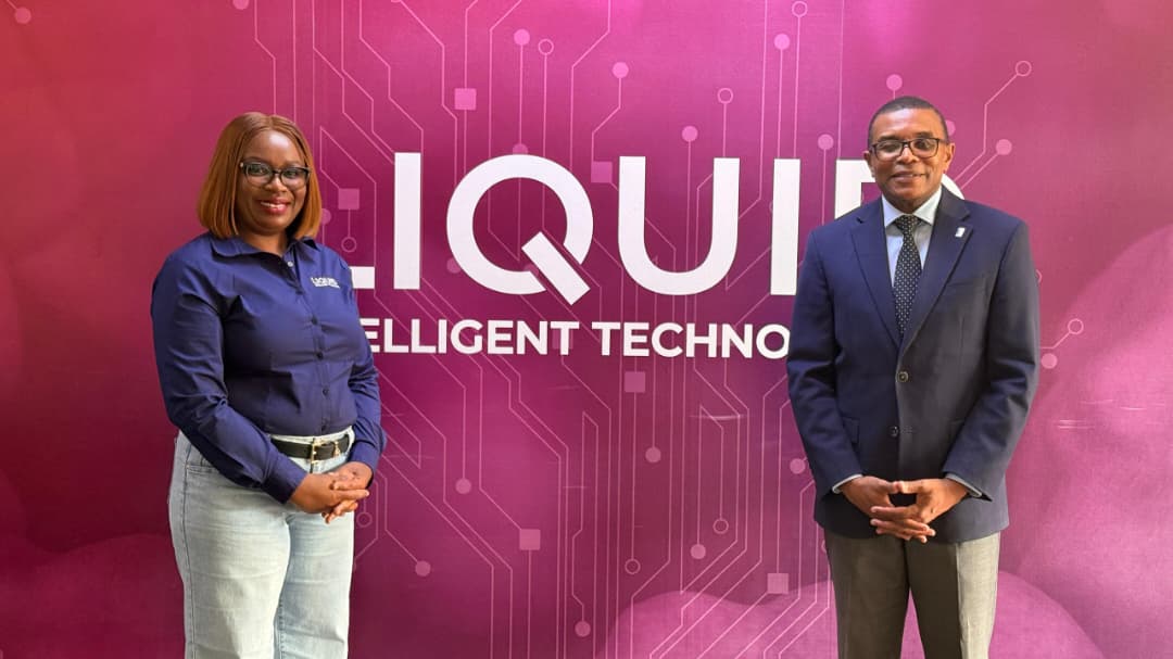 LiquidInTechZM's tweet photo. The @UNDPZambia Resident Representative, Mr. James Wakiaga PhD, visited Liquid Intelligent Technologies Zambia's new CEO, Mrs. Leah Nakazwe Kooma, to discuss mutual commitments to Zambia's digital and socio-economic development.
The UNDP congratulated Mrs. Kooma on her appointment and recognized the company's achievements in Corporate Social Responsibility, particularly in education and mental health initiatives. Discussions highlighted the importance of digital infrastructure and innovation in promoting inclusive growth and public service delivery.
Mrs. Kooma outlined ongoing investments in broadband connectivity and collaboration with development partners to advance national priorities, including support for Copperbelt University and the National Institute for Scientific and Industrial Research's Mine Tech Hub.