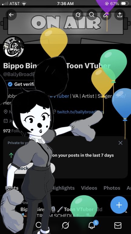 Bippo Bingo 🎙️🖋️Toon VTuber tweet media