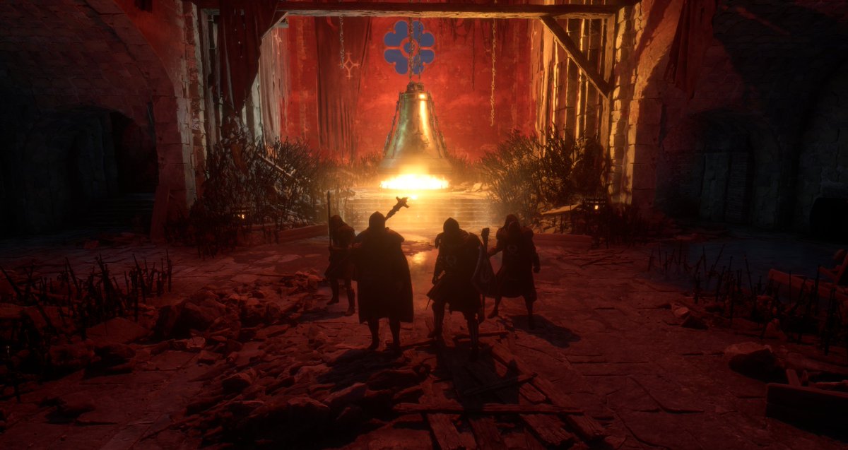 PlayPaxDei's tweet image. PaxDei dungeons have quite a perculiar ambiance. Which dungeon is your favorite? Share with us in the comments!
#PaxDei #PvE #Adventure #GameNightVibes #MMO