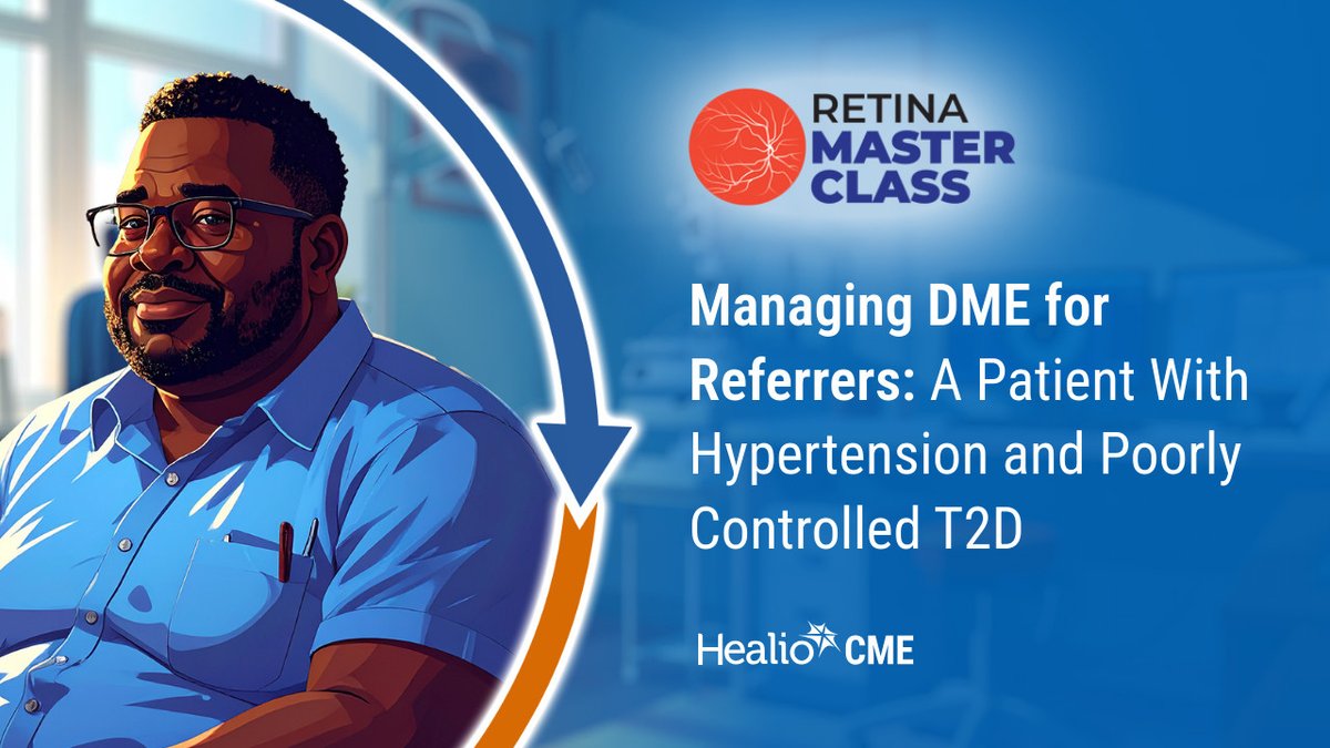 Healio_OSN's tweet image. From first visit to ongoing management 👀➡️ This CME highlights multidisciplinary strategies to support patients with retinal disease. 

Start now! bit.ly/4gjYe8J
#HealioCME #FreeCME #MedicalEducation