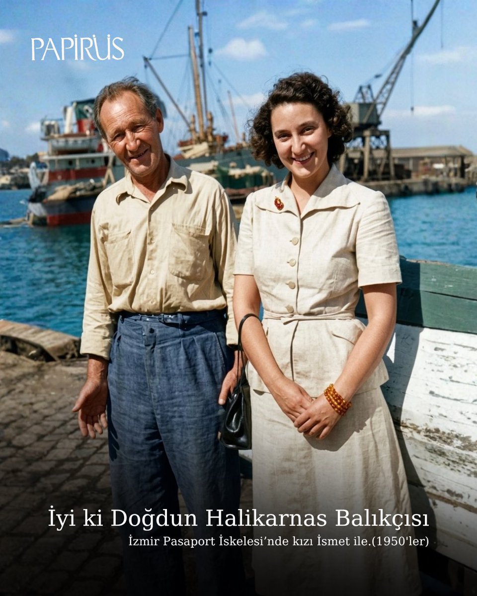 Papirusdergisi's tweet photo. İyi ki doğdun Halikarnas Balıkçısı🎂 https://t.co/yeGlyW8B3b