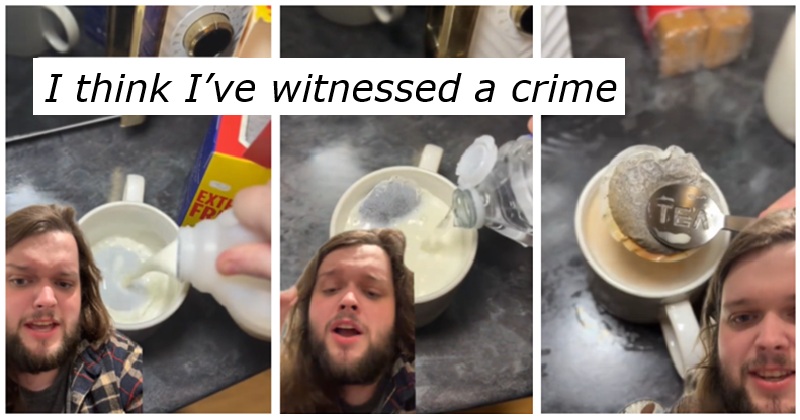 ThePoke's tweet image. There was a hilarious storm brewing the second Garron Noone saw how this American makes tea. #NationalTeaDay #Recap  thepoke.com/2024/11/11/gar…