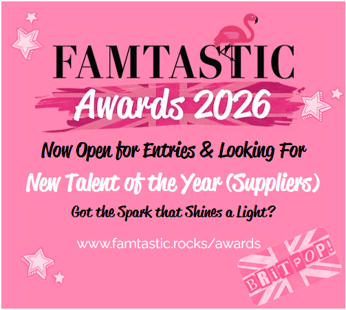 famtasticrocks's tweet image. The #Famtastic Awards are open #eventprofs and we’re on the hunt for New Talent of the Year. 🦩The rising supplier superstars, the game-changers, the ones shaking things up and making noise! Got the spark? Step up and show us what you’ve got, famtastic.rocks/awards. ✨🔥