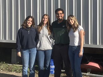 USouthFlorida's tweet image. Four #USF students are helping build the new 35,000-seat on-campus stadium, working as interns for Manhattan Construction!🤘

Learn more about how these exceptional Bulls are etching their names into USF history ➡️ bit.ly/4tQDta8