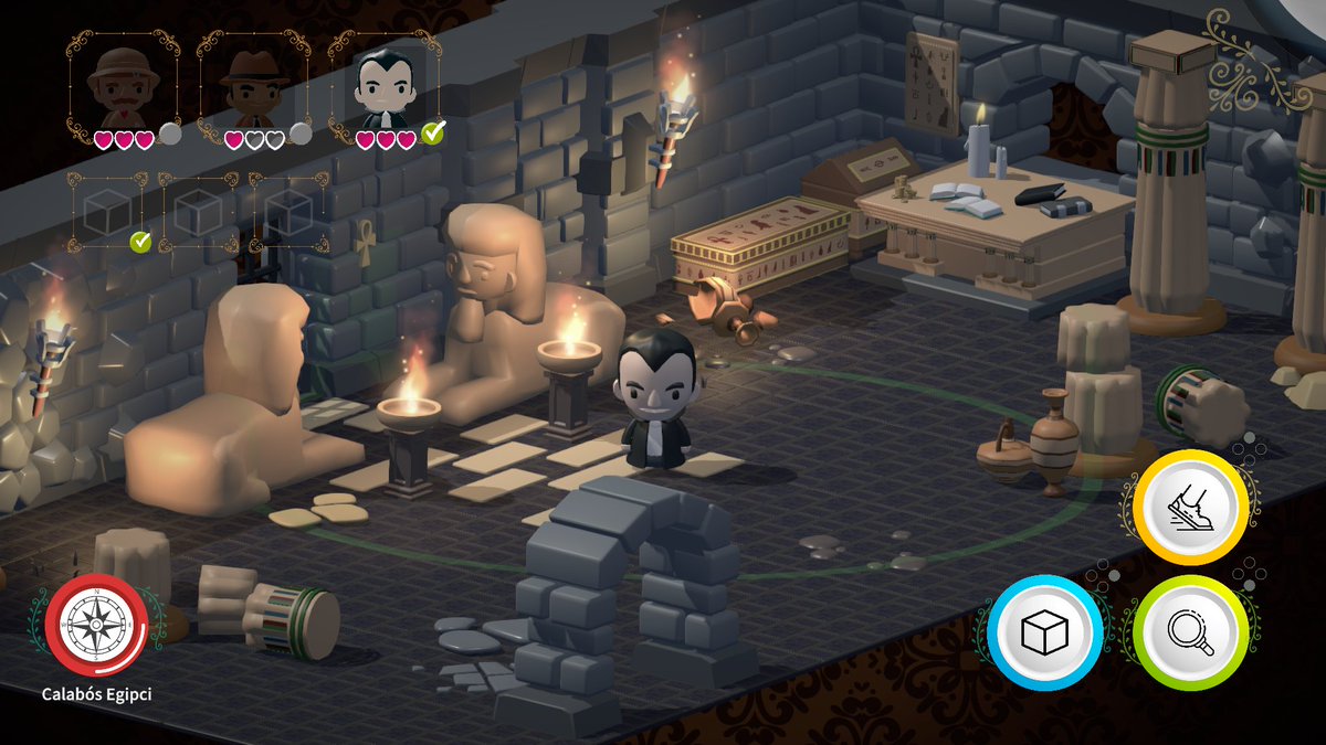 CocodroloGames's tweet image. 🏺 The walls whisper in ancient tongues…

A hidden truth lies buried beneath the sand. Only the sharpest mind will uncover it.

Will you solve the mystery in Clue: Murder by Death? 🔍

store.steampowered.com/app/2608420/Cl…

#SaturdayGaming #MysteryGame #Whodunit #IndieGame #ScreenshotSaturday