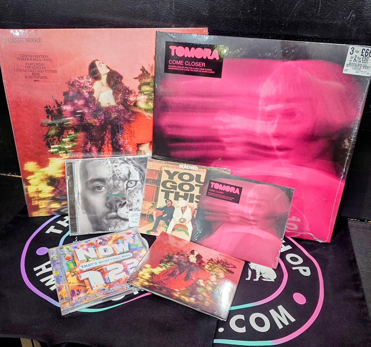 hmvTaunton's tweet image. Big new release week with new albums from Jessie Ware, Tomora, Skindred, Zayn, Now.... Music 123 and loads more!

#hmv #hmvLovesMusic #NewMusicFriday #NewReleaseFriday