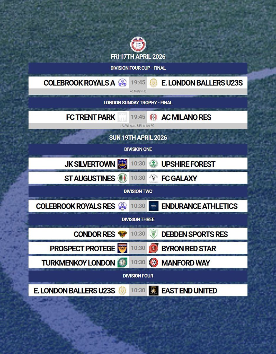 EssexCorinthian's tweet image. 𝙒𝙀𝙀𝙆𝙀𝙉𝘿 𝙋𝙍𝙀𝙑𝙄𝙀𝙒 / #Week31

The action continues this tonight &amp;amp; Sunday with another big weekend of cup football including 2️⃣ semi-finals &amp;amp; 1️⃣ league cup final plus 2️⃣ county finals!

Good luck to all our teams in action 💪

#Corinthian