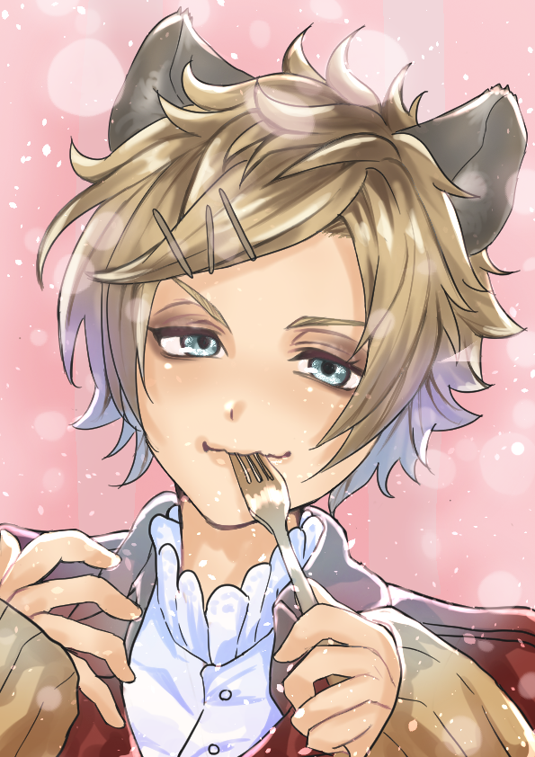 chocodonuts2050's tweet photo. #twstファンアート
#ラギー・ブッチ誕生祭2026
🍩ボンボニ　誕生日おめでとう🎊
ん～っ！！ https://t.co/4os5SjVn6T