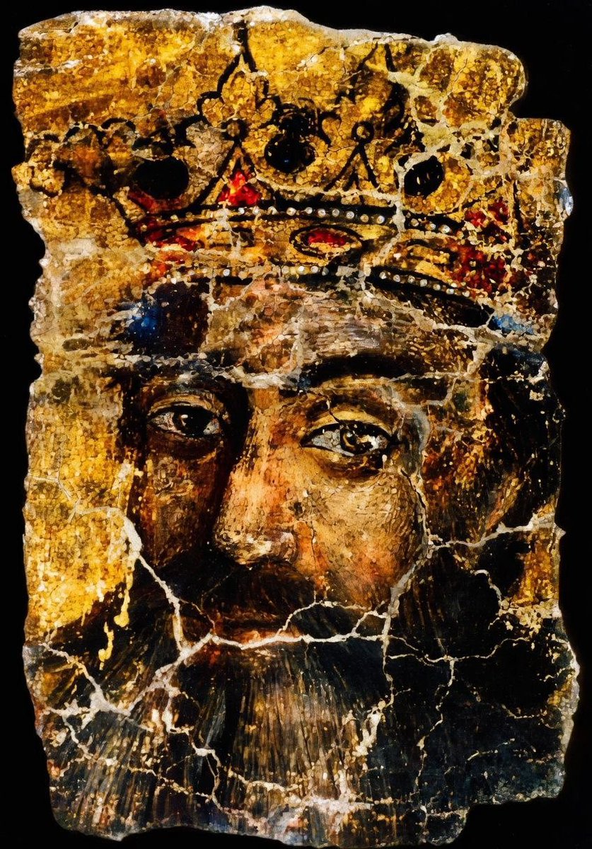 Цар Лазар, фреска рађена за живота царевог, Манастир Раваница.🇷🇸☦️❤️

Созерцање✍️