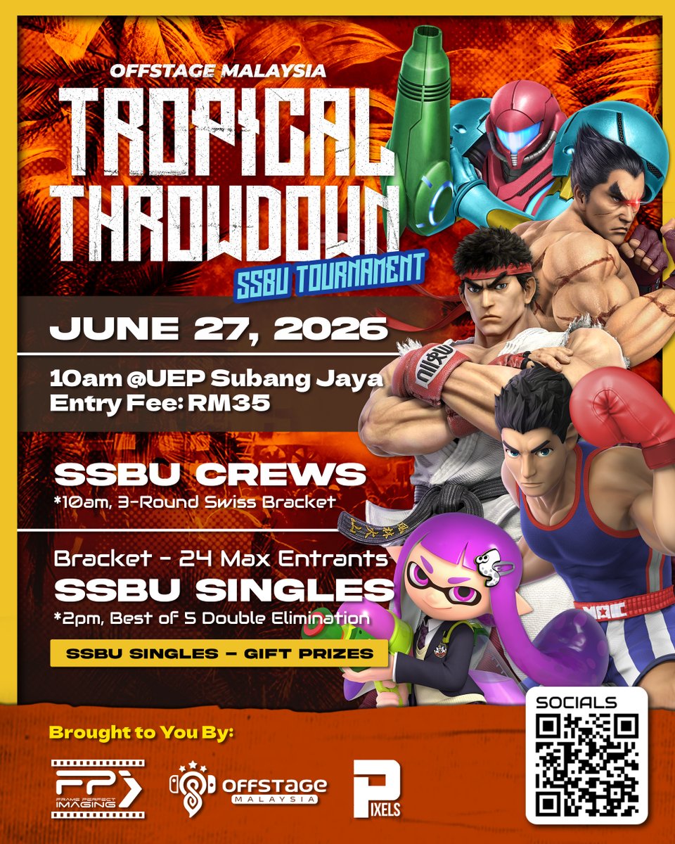 Offstage: Super Smash Bros. Malaysia tweet media