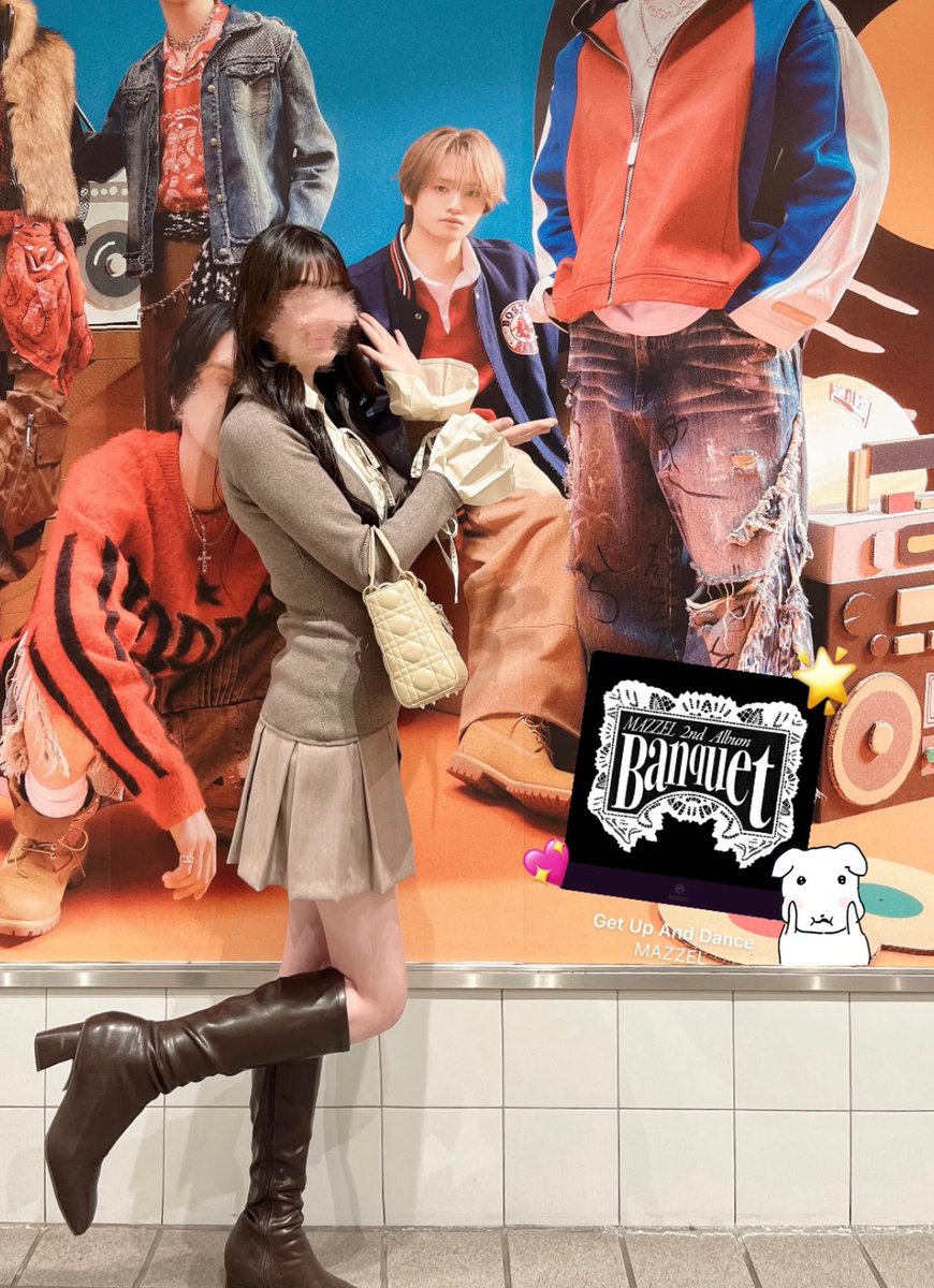 _s2um1's tweet photo. 駆け込みでパネル見に行けて幸꒰ っ ‧̫ ㅠ ꒱💞 改めてBanquet Bang発売おめでとう🌟
#MAZZEL_KAIRYU #MAZZEL_Banquet https://t.co/nVcRG0c8bM