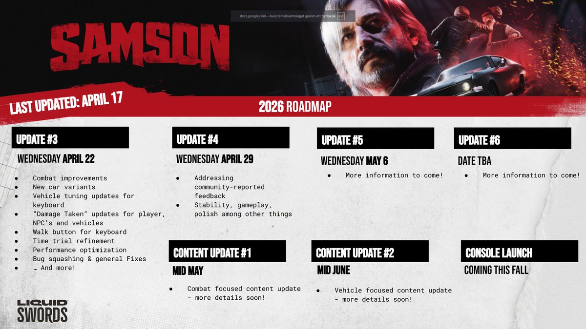 SAMSON tweet media