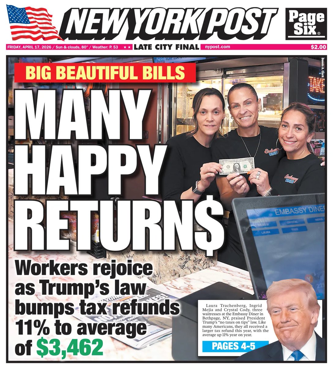 The White House tweet media