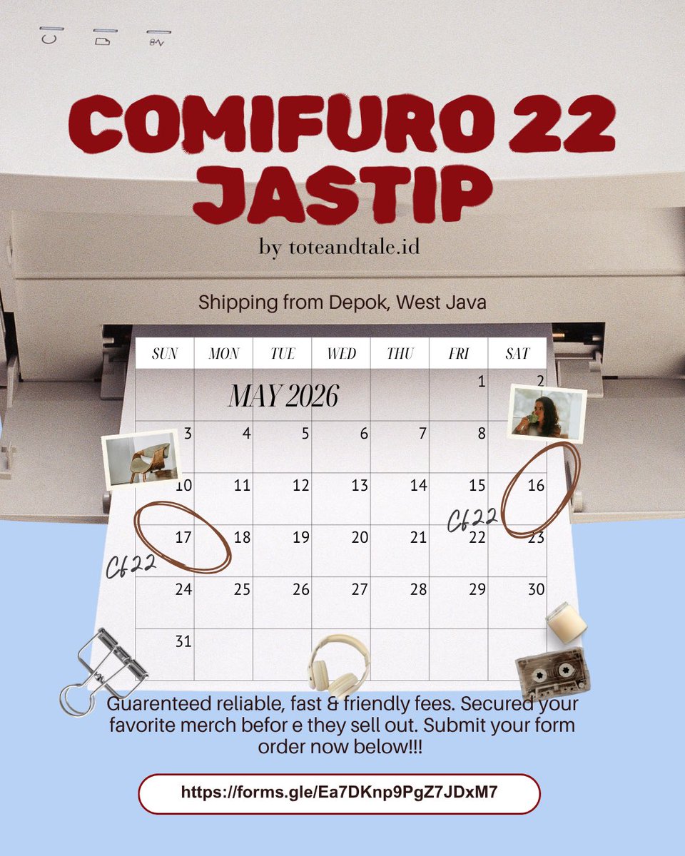 Haniii 🍃 Jastip CF22 Comifuro 22 toteandtale.id tweet media