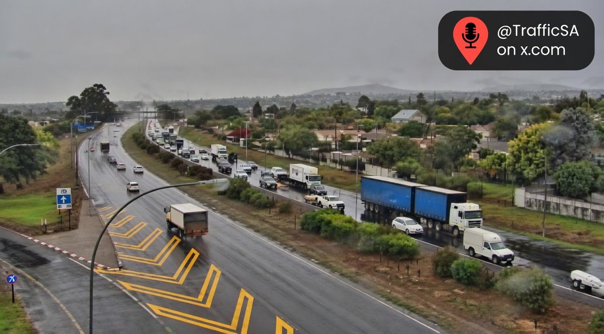 TrafficSA's tweet image. Cape Town - N1 Inbound: #CRASH   Kraaifontein ===&amp;gt; Brackenfell
