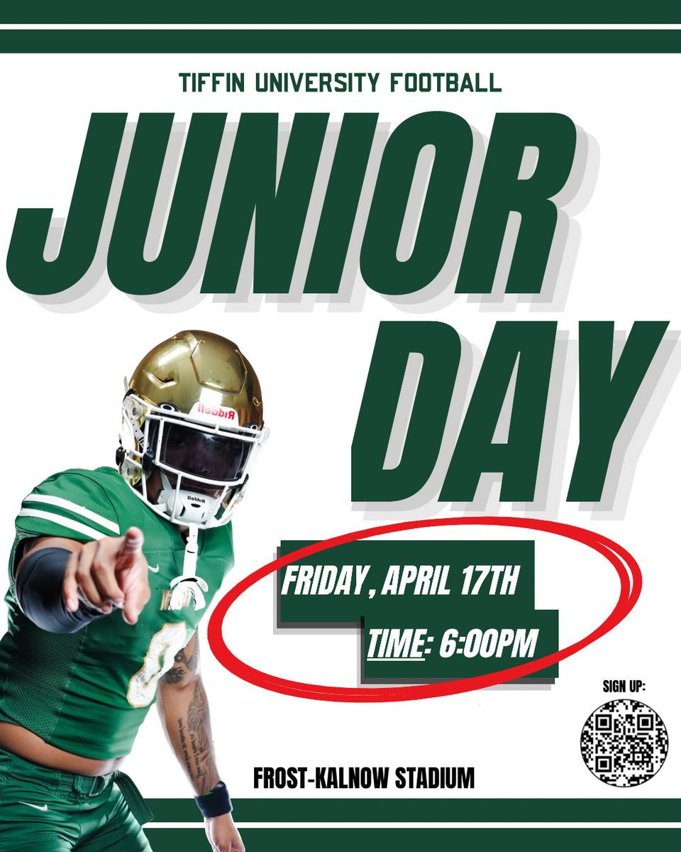 Tiffin University Football tweet media