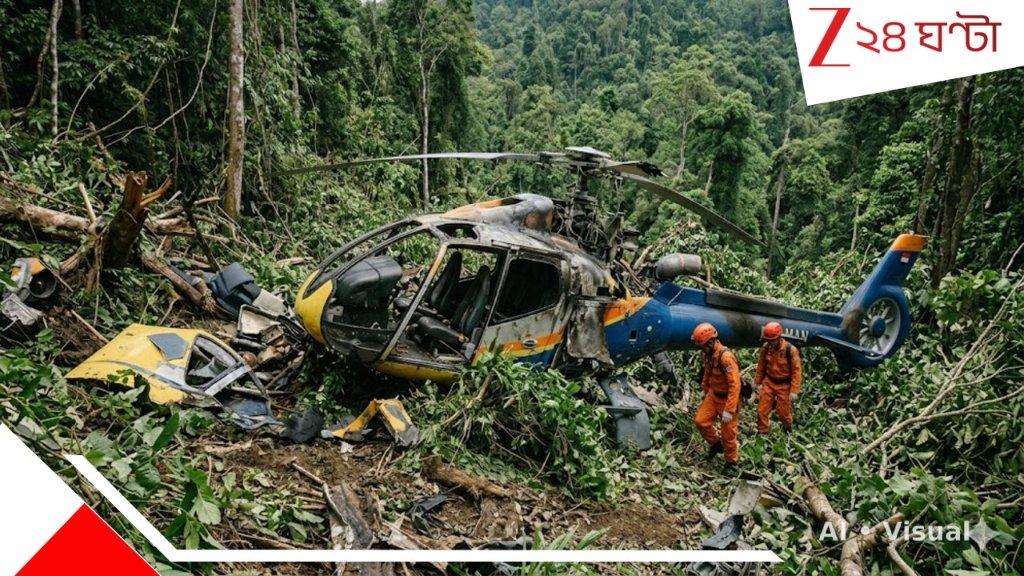 Zee24Ghanta's tweet image. ওড়ার ৫ মিনিটেই নিখোঁজ, ভয়ংকর বিমান দুর্ঘটনায় সব শেষ, ঝলসে তালগোল পাকাল প্রত্যেক যাত্রী

সবিস্তারে:tinyurl.com/2dsjr76w

#HelicopterCrash #crash #Zee24Ghanta