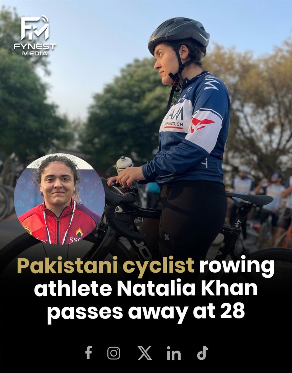 FynestMedi10451's tweet image. Natalia Khan, Prominent Pakistani Cyclist and Dies at Age 28

#Cyclist