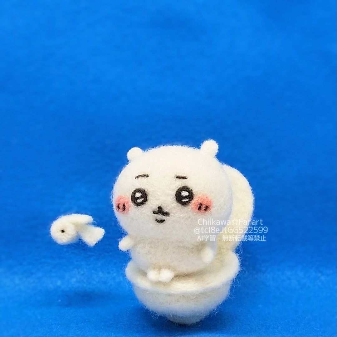 豆のスープ🫛羊毛フェルト(Needlefelt) tweet media