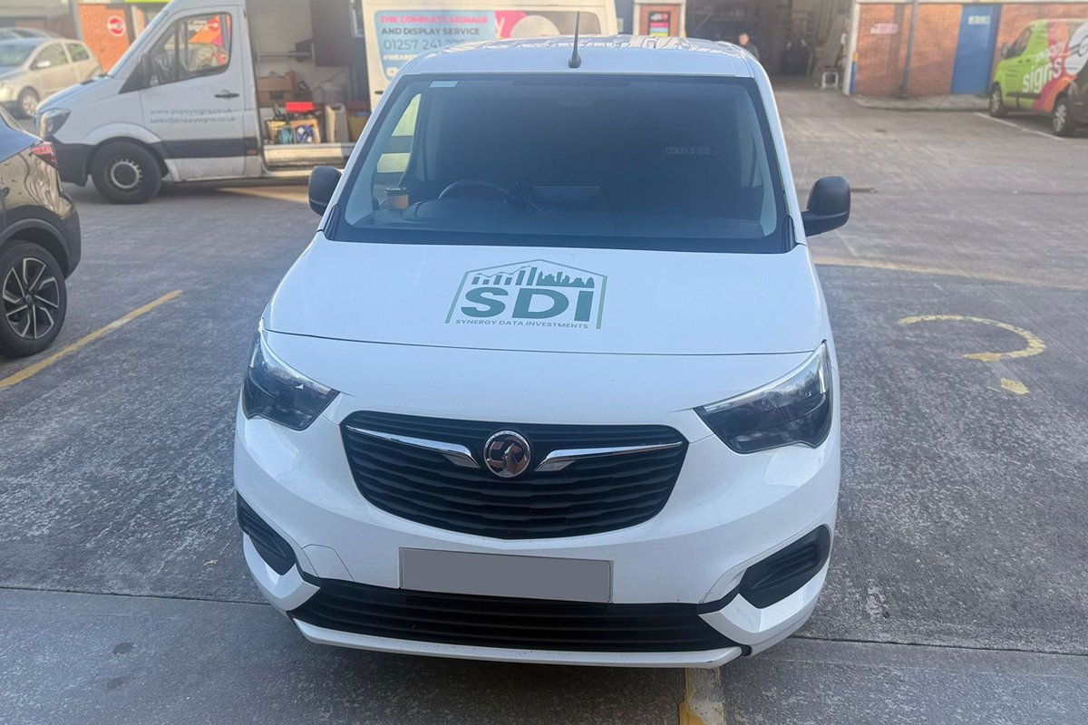PoppySignsltd's tweet image. 🚐 Synergy Data Investments vehicle wrap

Part vehicle wrap for Synergy Data Investments on a Vauxhall Combo. Full strip, clean and new vinyl graphics applied by our Chorley team.

📞 Get in touch for a quote.

#VehicleWrap #VanGraphics #PoppySigns