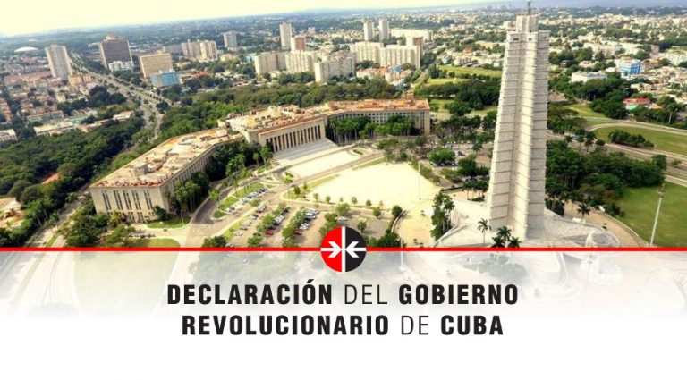 🇨🇺 Declaración del gobierno revolucionario de #Cuba
#CubaEstáFirme
#CubaNoEstáSola
#CubaVencerá
cubadebate.cu/noticias/2026/… <a href="/cubadebatecu/">Cubadebate</a>