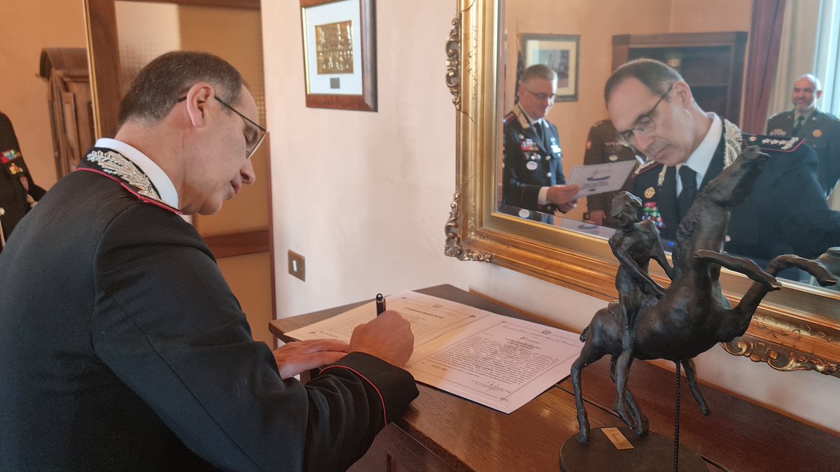 NSPCOE's tweet image. Welcome back to Lt Gen Marco Minicucci, Deputy Commanding General of 🇮🇹 @_Carabinieri_ , for his farewell visit.
As he prepares for his next assignment, we express our deepest gratitude for his unwavering support &amp;amp; the privilege to grow under his guidance.
#grazie, Comandante!