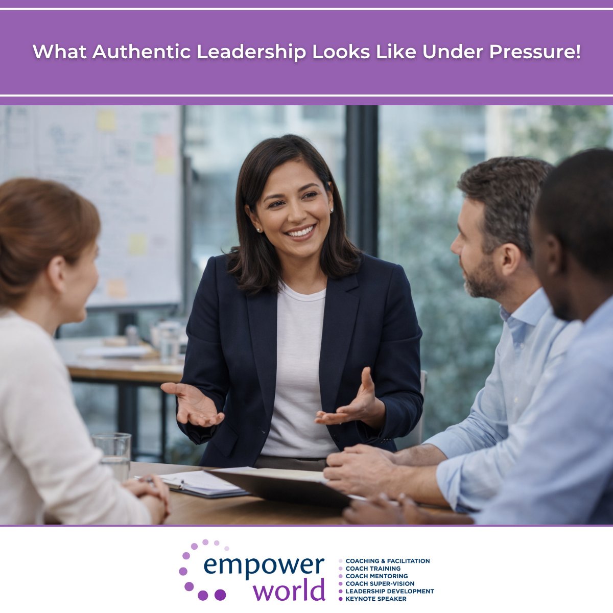 empower_world's tweet image. What does authentic leadership look like under pressure?

It’s not overpromising or projecting certainty. It’s honesty, clarity, and trust.

Leaders who listen create space and stay real build stronger teams and results.

Let’s talk: empower-world.com/Executive-Coac…

#Leadership #Coaching