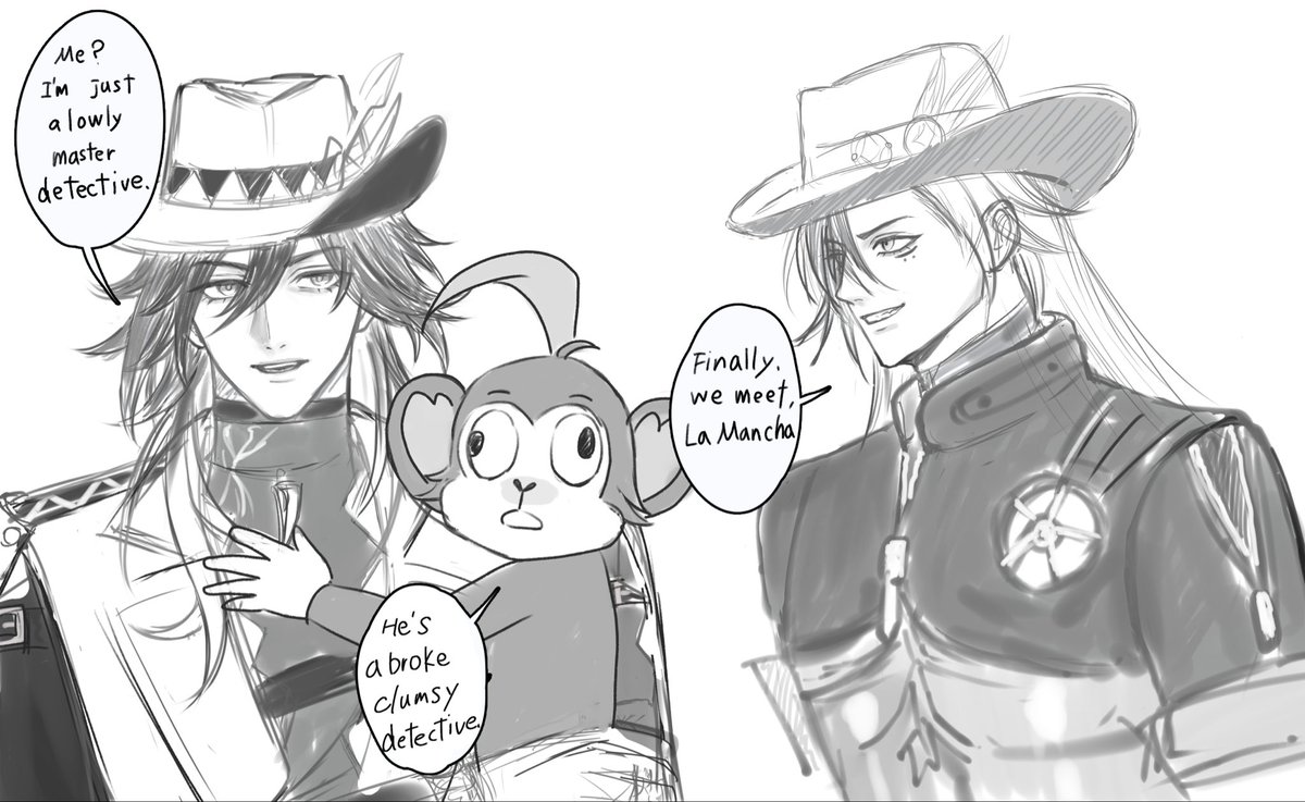 nameless_x_m's tweet image. 雑書き
#ashveil #boothill