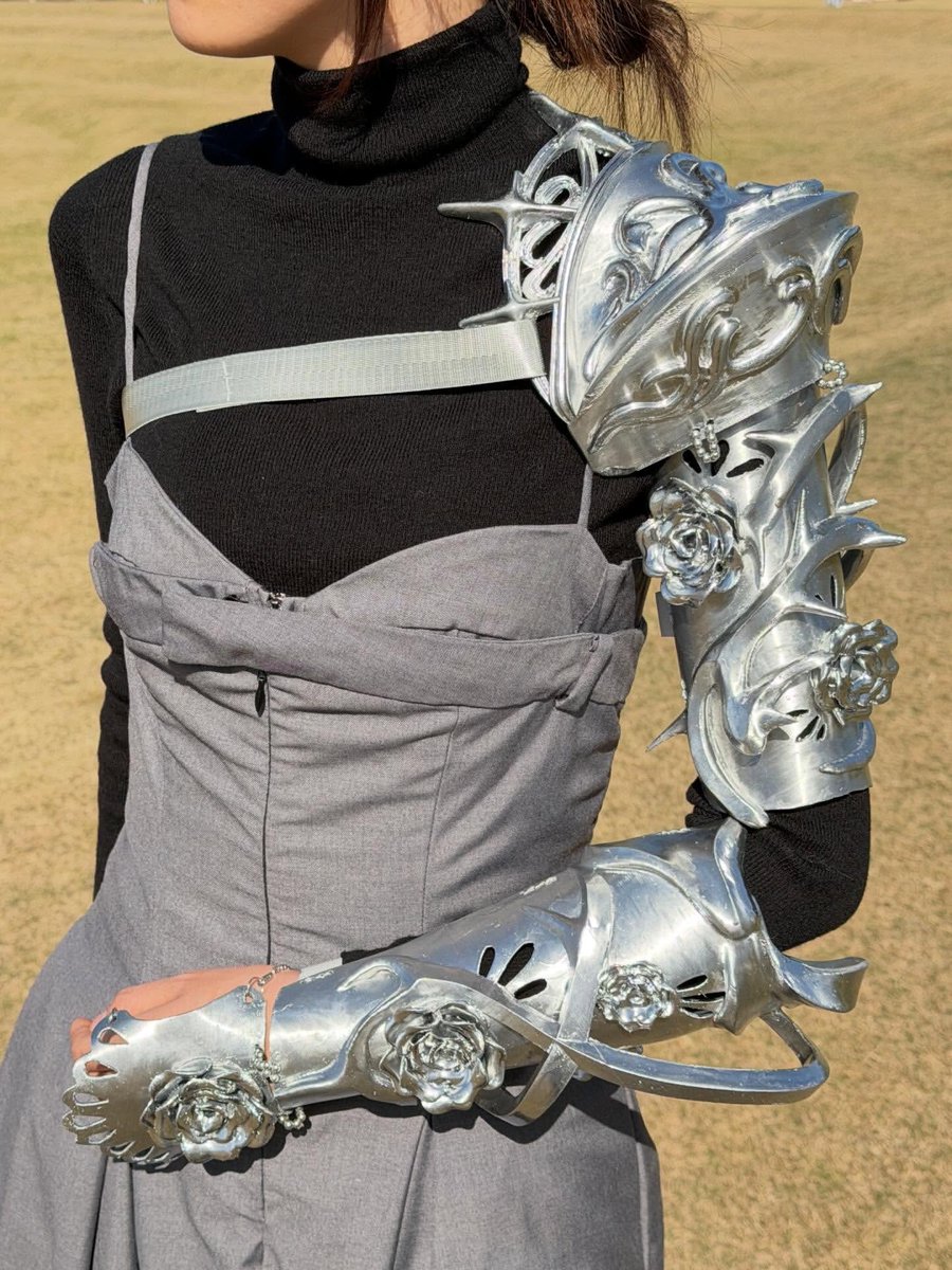 Rosethorn Arm Harness designed by yioo_oou for fashion brand Extro Code