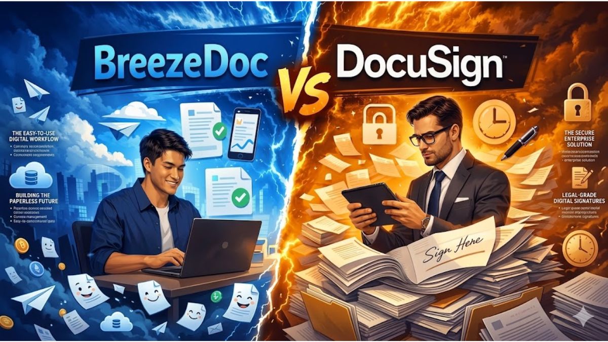 toolsbattle's tweet image. BreezeDoc vs DocuSign: Which is the best eSignature tool in 2026?
Compare features, pricing, security &amp;amp; usability to find the right digital signature software for your business.

Freelancers → BreezeDoc
Enterprises → DocuSign

#BreezeDoc #DocuSign #eSignature #DigitalSignature