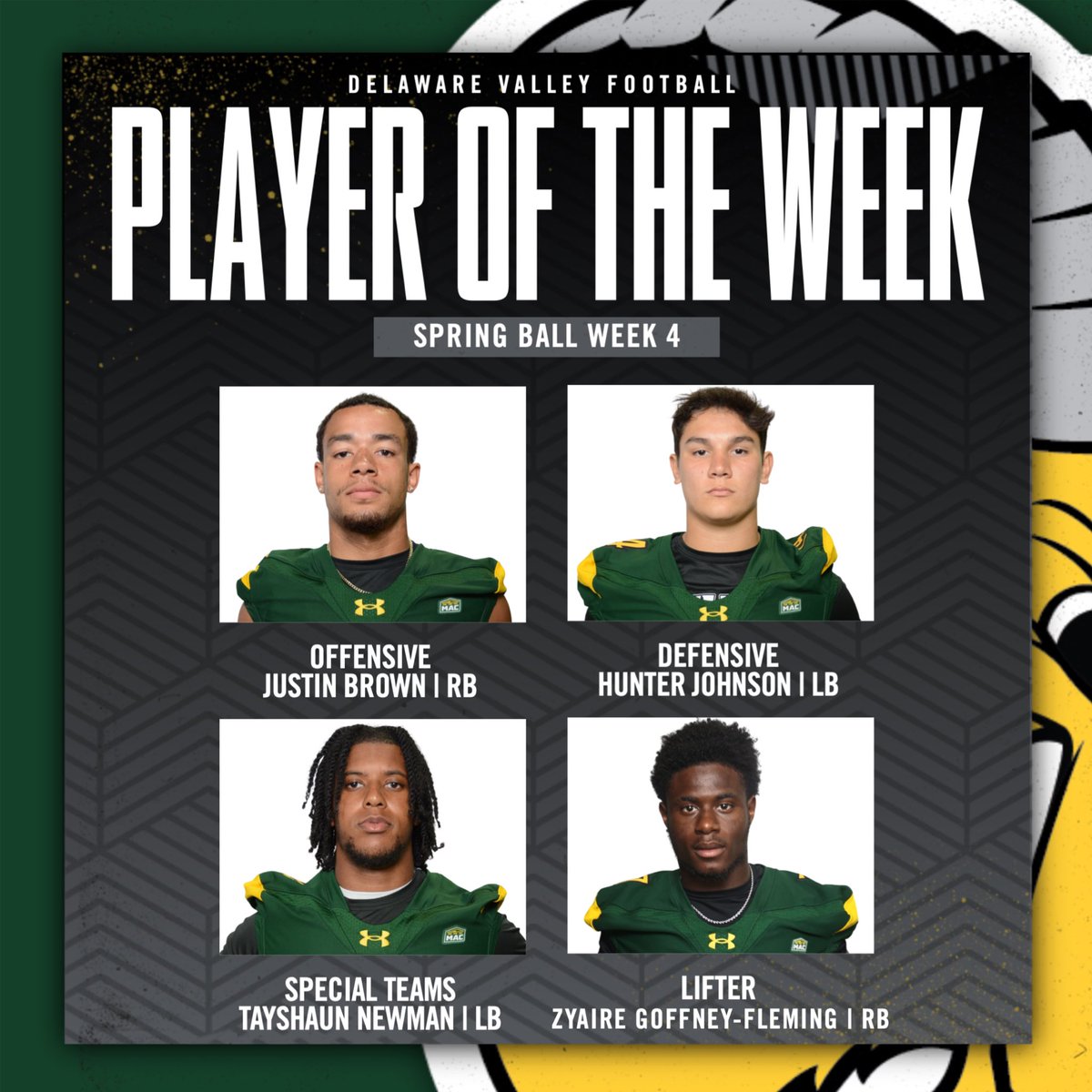 Delaware Valley University Football tweet media