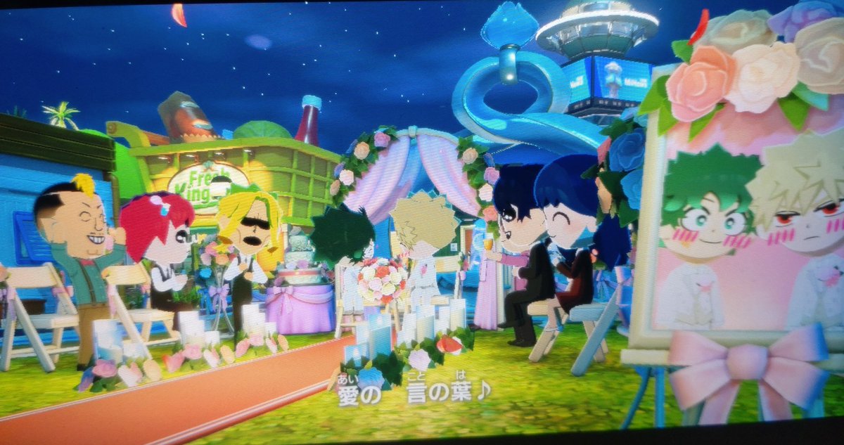 ｴﾝﾀﾞｱｱｱｱｱｱ〜〜〜〜！！！！！！！💒💒💒
💭は出→勝だったけど、プロポーズ同時だった😭😭なにそれ解釈一致😭😭
ｫﾙﾏｨが謎の歌で祝福してくれたよ……