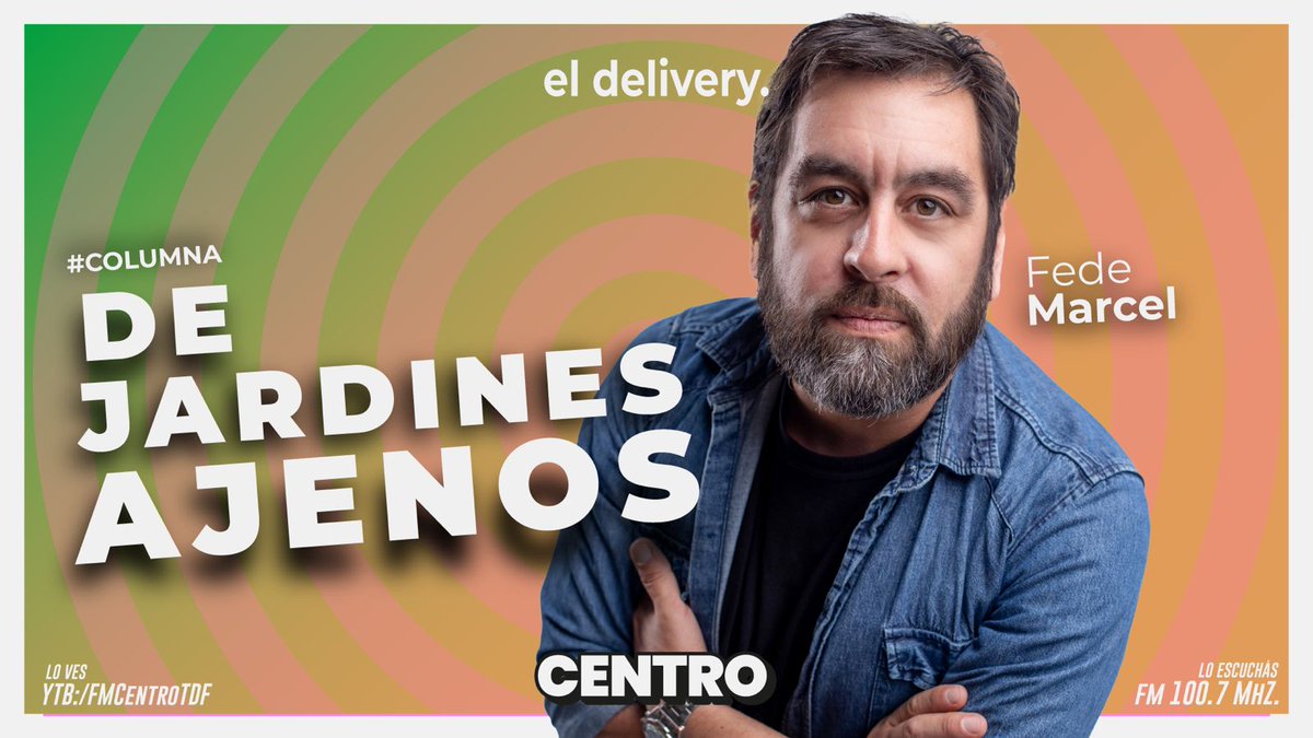 #eldelivery cierra la semana hablando de libros! Llegó <a href="/fede_marcel/">Fede Marcel</a> con la columna #DeJardinesAjenos! 🌟

💥📚 Hoy: antibibliotecas!

Escuchá la columna⬇️
youtube.com/watch?v=rYVRBZ…
📻100.7 (Ush) - <a href="/FMCentroTDF/">FM CENTRO</a>
📻104.9 (RG) - Radio+