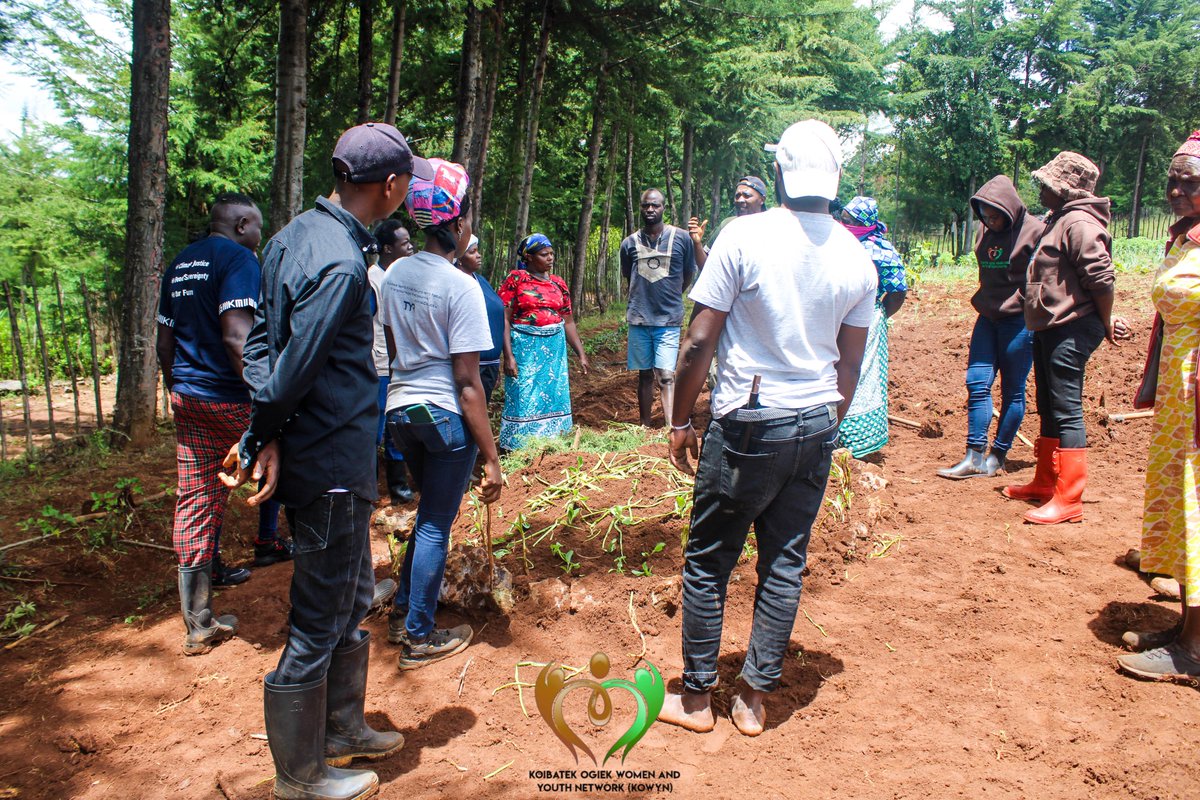 Langs030's tweet photo. This week we officially launched a new demo farm as part of our Forest to Farm Project, thanks to the generous partnership of JAC Trust.

For us Ogiek people,land is sacred it is our history and our future. https://t.co/YmjxJfTbA5