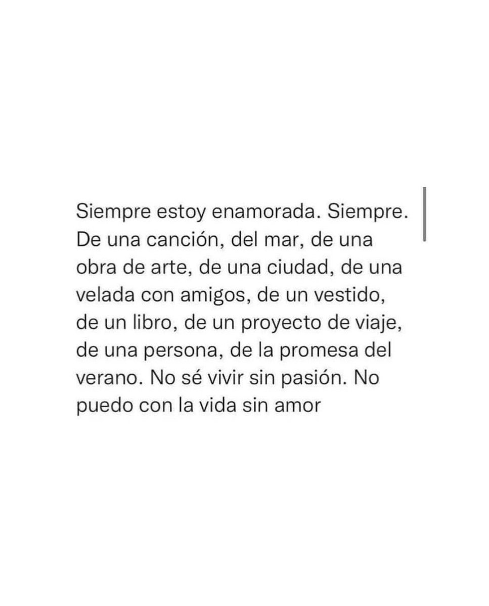 Yo siempre ando enamorada 🥰