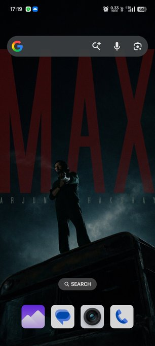 moves_fan's tweet image. Wallpaper challenge? 
You can’t beat this and you won’t find it anywhere 😉 #KicchaSudeep #Max 🛐